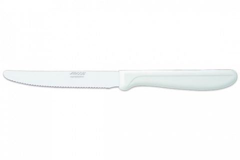 Arcos GENOVA PARING/STEAK KNIFE WHITE HANDLE-110mm | SERRATED  (Each)