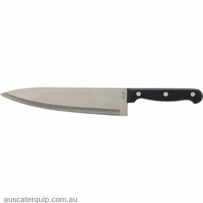 GetSet Utensils CHEF'S KNIFE-200mm BLACK hdl "GET SET"-Auscaterquip