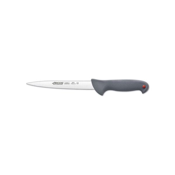 Arcos COLOUR PROF BONING KNIFE-130mm GREY HANDLE (Each)