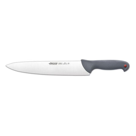 Arcos COLOUR PROF CHEF'S KNIFE-200mm, WIDE BLADE GREY HANDLE (Each)