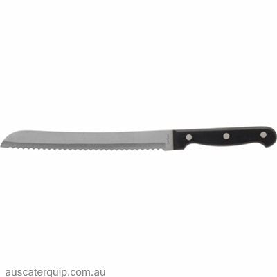 GetSet Utensils GET SET BREAD KNIFE-200mm  BLACK hdl EA
