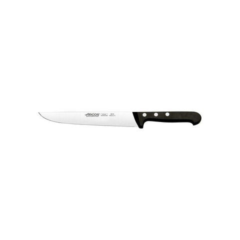 Arcos UNIVERSAL CARVING KNIFE-190mm  BLACK HANDLE (Each)