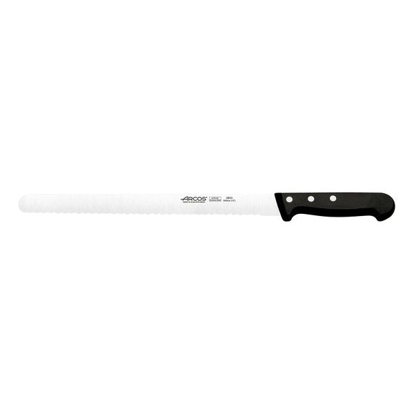 Arcos UNIVERSAL BREAD KNIFE-250mm, SERRATED BLACK HANDLE (Each)