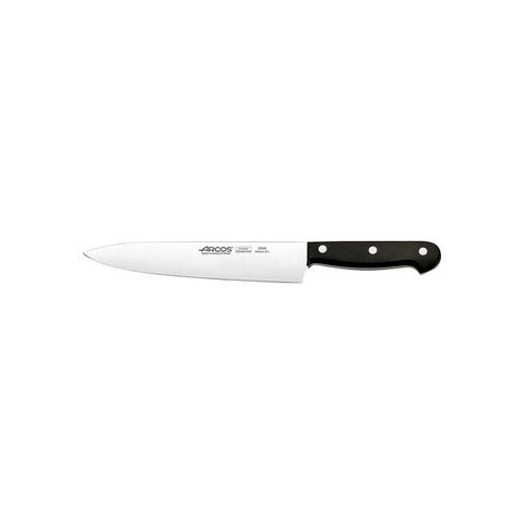 Arcos UNIVERSAL CHEF'S KNIFE-200mm  BLACK HANDLE (Each)