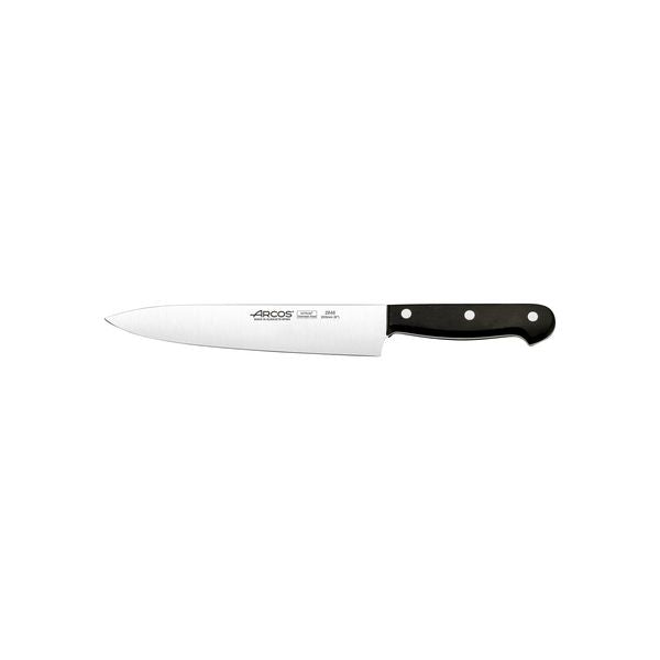 Arcos UNIVERSAL CHEF'S KNIFE-170mm  BLACK HANDLE (Each)