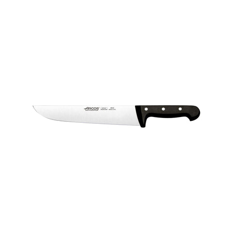 Arcos UNIVERSAL BUTCHER KNIFE-250mm  BLACK HANDLE (Each)