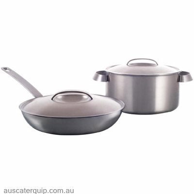 Chef Inox COOKWARE SET-2pc NON-STICK 'STUDIO'-Auscaterquip