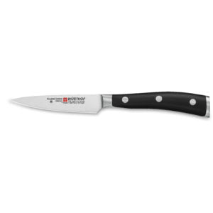 Wusthof CLASSIC IKON BLACK PARING KNIFE 90mm (1040330409W)