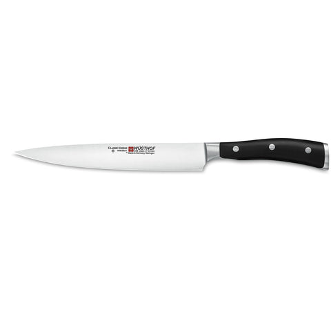 Wusthof CLASSIC IKON BLACK CARVING KNIFE 200mm (1040330720W)