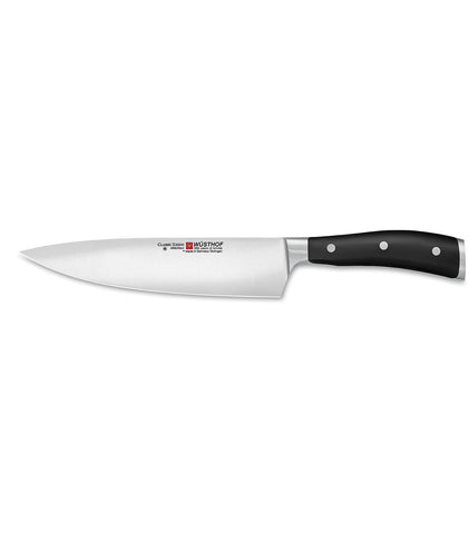 Wusthof CLASSIC IKON BLACK COOK'S KNIFE 200mm (1040330120W)