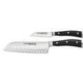Wusthof CLASSIC IKON BLACK KNIFE SET 2 PIECE (1120360201W)