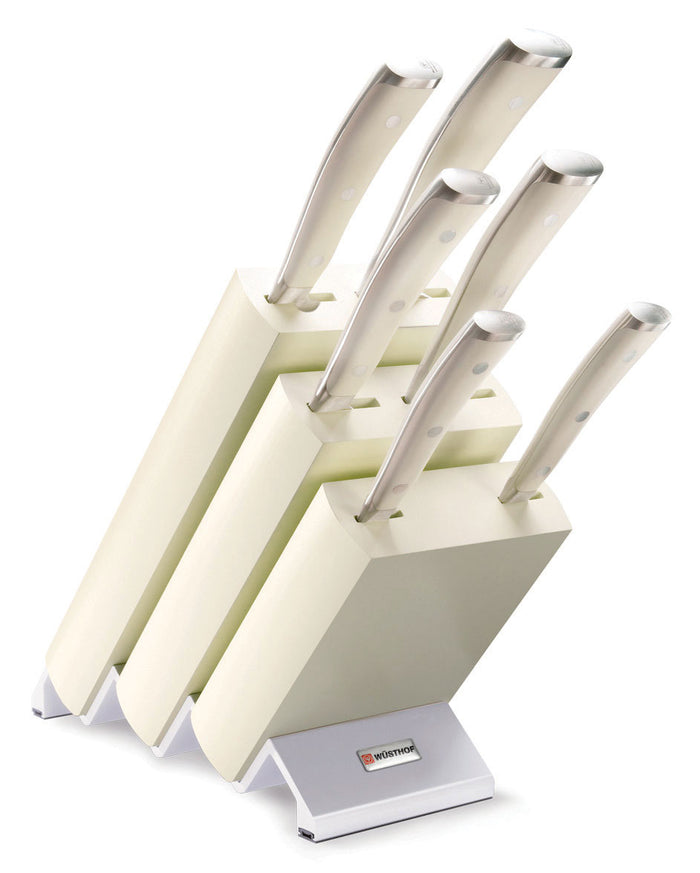 Wusthof CLASSIC IKON CRÈME KNIFE BLOCK SET 7pc (1090470601W)