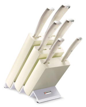Wusthof CLASSIC IKON CRÈME KNIFE BLOCK SET 7pc (1090470601W)