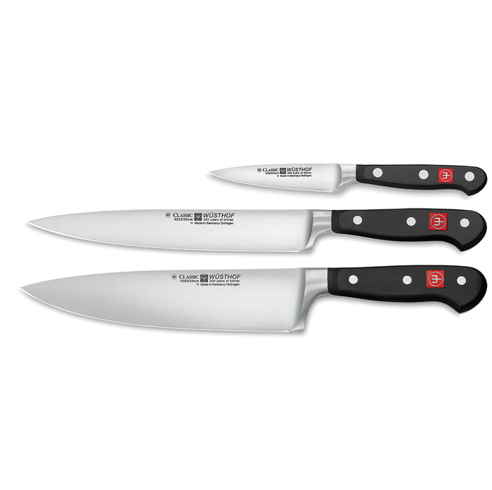 Wusthof CLASSIC KNIFE SET 3 PIECE (1120160301W)