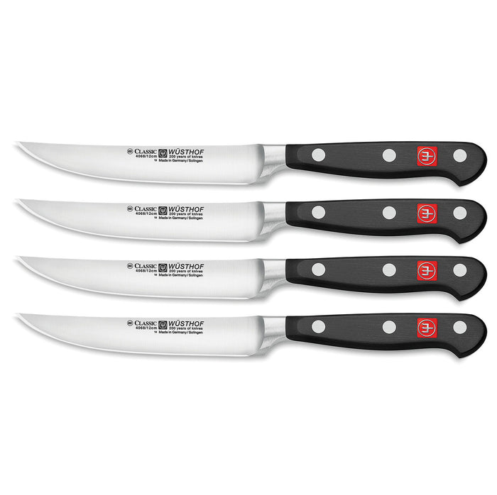 Wusthof CLASSIC STEAK KNIFE SET 4 PIECE (1120160401W)