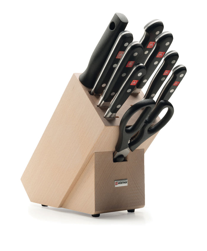 Wusthof CLASSIC KNIFE BLOCK SET A 10 PIECE (1090170903W)