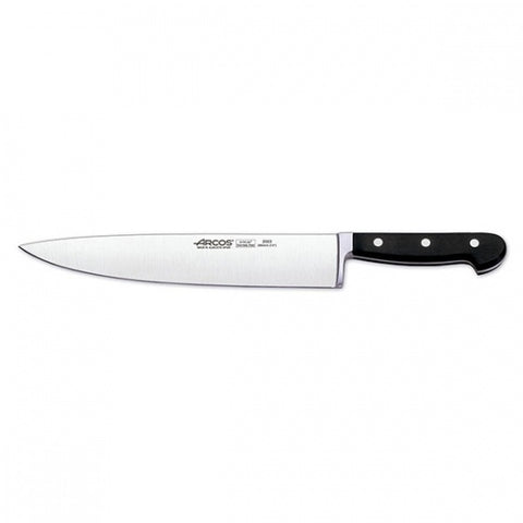 Arcos CLASICA CHEF'S KNIFE-260mm BLACK HANDLE (Each)