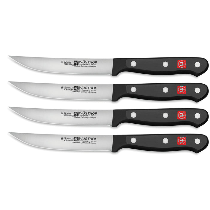 Wusthof GOURMET STEAK KNIFE SET 4 PIECE (1125060403W)