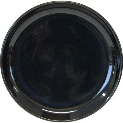 tablekraft ARTISTICA ROUND PLATE-240mm Rolled Edge MIDNIGHT BLUE-Auscaterquip