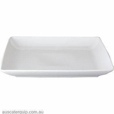 Royal Porcelain SQUARE PLATE DEEP-300mm CHELSEA (4107)-Auscaterquip