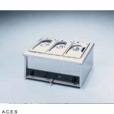 ROLLER GRILL Bain Marie GN 1/1 with 3 heat settings-Auscaterquip