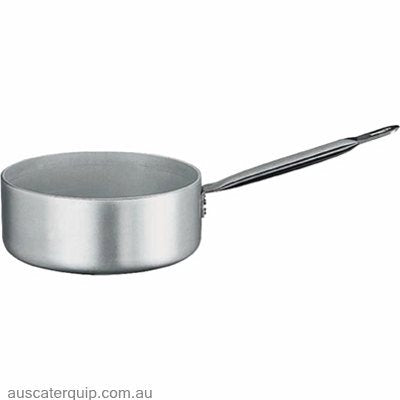 Paderno SAUTE PAN-ALUM 6.7lt 280x110mm TUBULAR 18/10 HDL PADERN-Auscaterquip