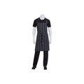 Cheasapeake Black Denim Bib Apron-Auscaterquip