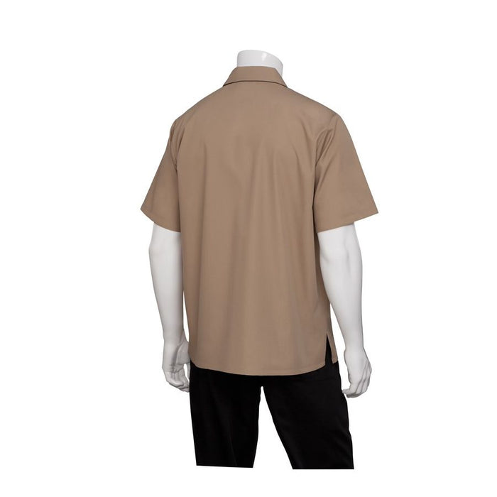 Khaki Cafe Shirt-Auscaterquip