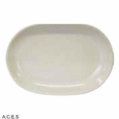 tablekraft ARTISTICA OVAL SERVING PLATTER-305x210mm SAND-Auscaterquip