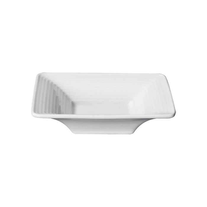 Rene Ozorio SQUARE DISH-SHALLOW 130mm AURA (315513)-Auscaterquip