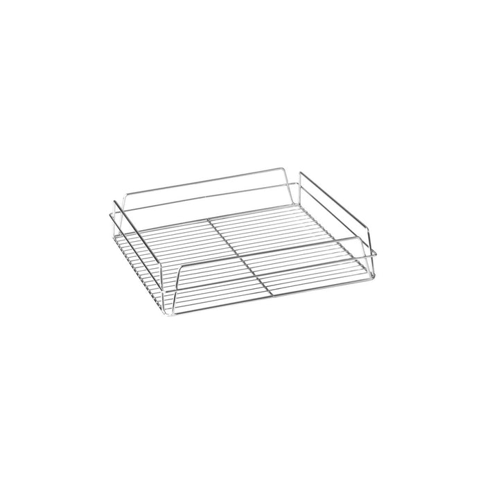 ZINC -GLASS BASKET-RECT., 435x355x75mm (17x14")