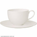 Royal Bone China SAUCER-COFFEE CUP 140mm FOR 95042 (B2104)-Auscaterquip