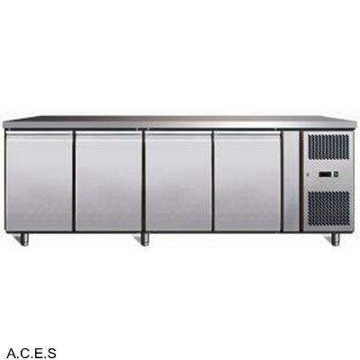 GREENLINE BENCH FREEZER 4 Door 553L-Auscaterquip