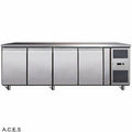 GREENLINE Bench Refrigeration 700 Deep (4 Solid Doors)-Auscaterquip