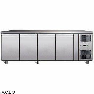 GREENLINE Bench Refrigeration 700 Deep (4 Solid Doors)