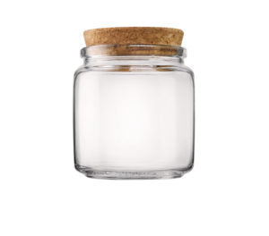 Bormioli Rocco GIARA-JAR W/CORK LID 110x126mm, 0.75lt (666240ER1321990)