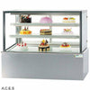 GREENLINE REFRIGERATED 3 Tier SQUARE GLASS CAKE DISPLAY 2100 mm