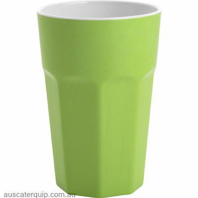 JAB GELATO-LIME GREEN/WHITE TUMBLER 135mm 500ml (STS0519)-Auscaterquip