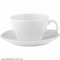 Royal Porcelain SAUCER SQ-150mm W/SQUARE WELL (4114)-Auscaterquip