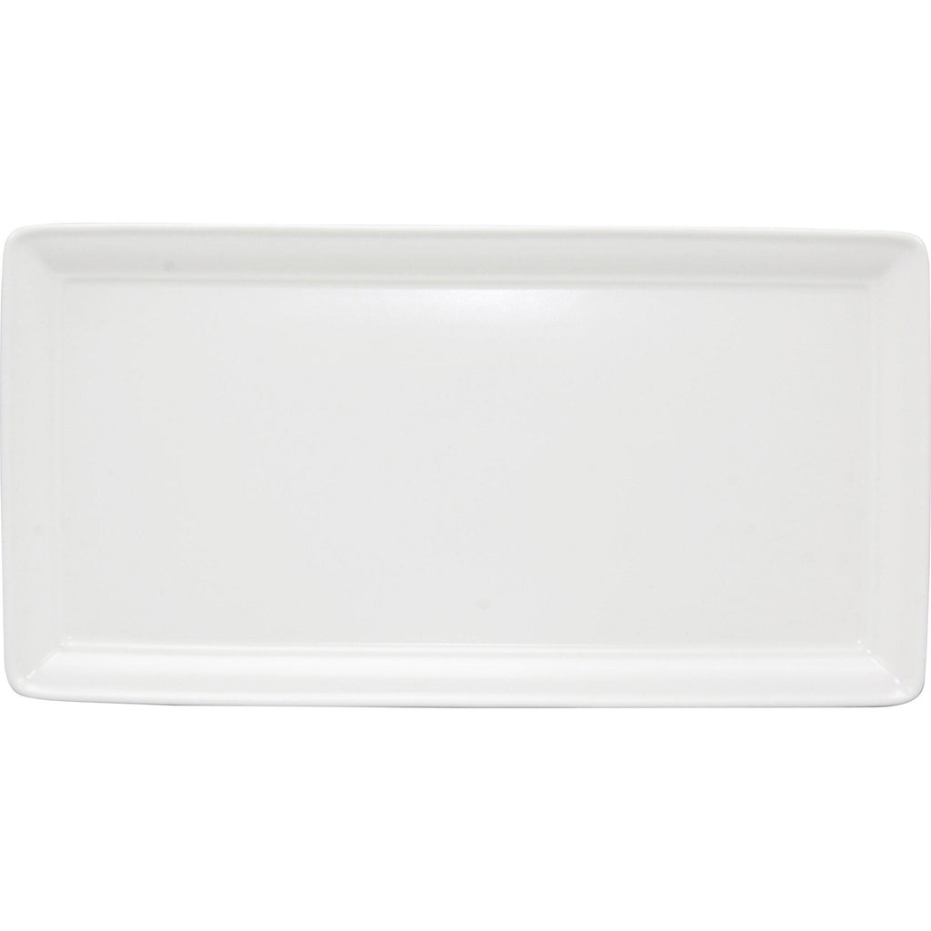 Rene Ozorio RECTANGLE TRAY-270x140mm AURA, MATT WHITE (434076)-Auscaterquip