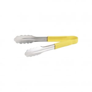 Chef Inox TONG-UTILITY Stainless Steel 230mm YELLOW
