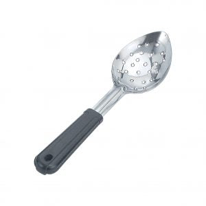 Chef Inox BASTING SPOON-Stainless Steel POLY HANDLE PERFORATED 11"
