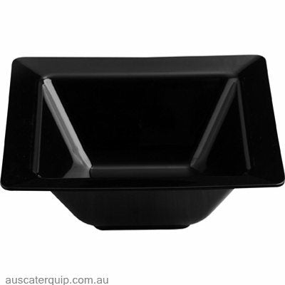 JAB SQUARE BOWL BLACK 255mm (STS0445)-Auscaterquip