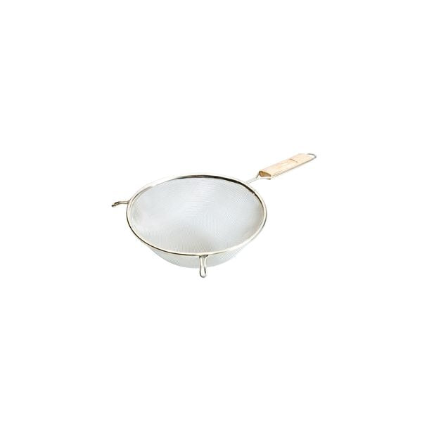 Chef Inox CONICAL MESH STRAINER-18/10 MESH+RIM 120x150mm WIRE HDL