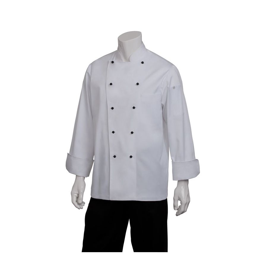 Chaumont White Executive Chef Jacket-Auscaterquip
