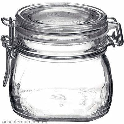 Bormioli Rocco FIDO-JAR 0.125lt CLEAR LID (1.41370)-Auscaterquip