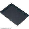 Guery QUICHE PAN-RECT. 300x210x25mm LOOSE BASE NON-STICK-Auscaterquip