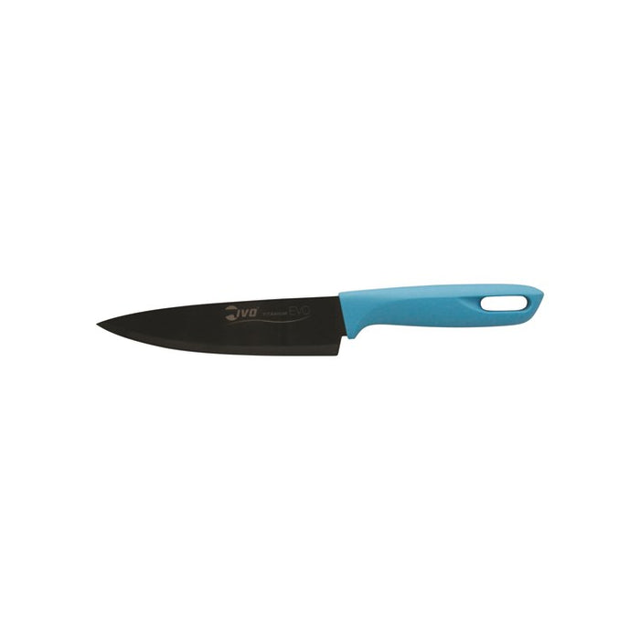 Ivo IVO-CHEF'S KNIFE-130mm- AQUA HDL,TITANIUM EVO "221000"-Auscaterquip