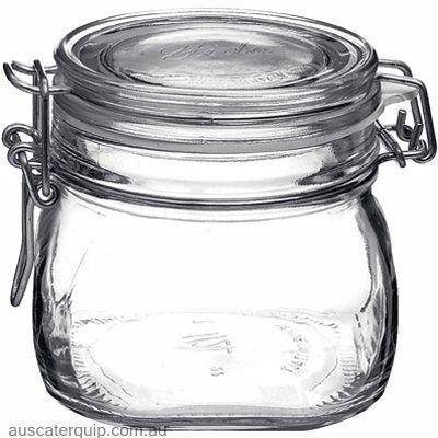 Bormioli Rocco FIDO-JAR 0.20lt CLEAR LID (1.41360)-Auscaterquip