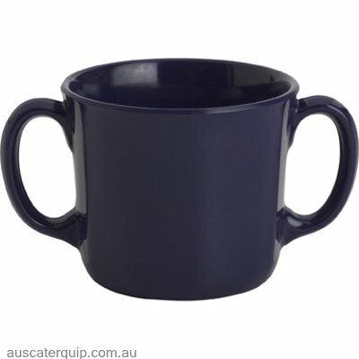 JAB GELATO-NAVY BLUE/WHITE BLUE ROUND BOWL 150x60mm-Auscaterquip